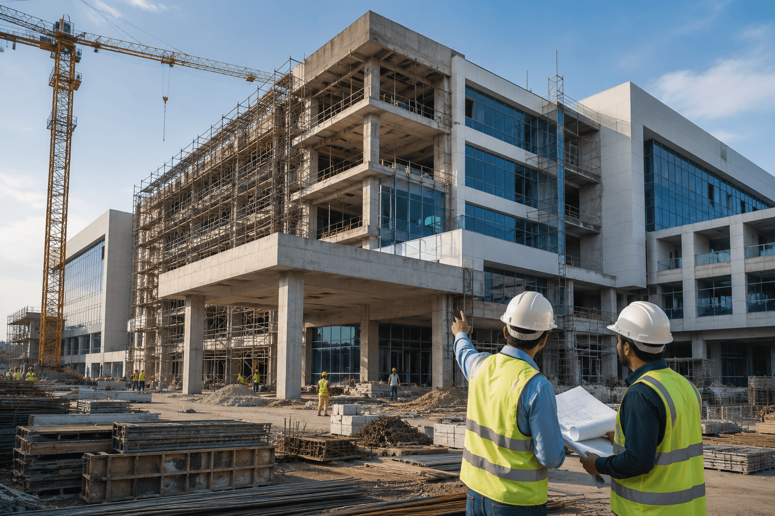 Healthcare construction project
