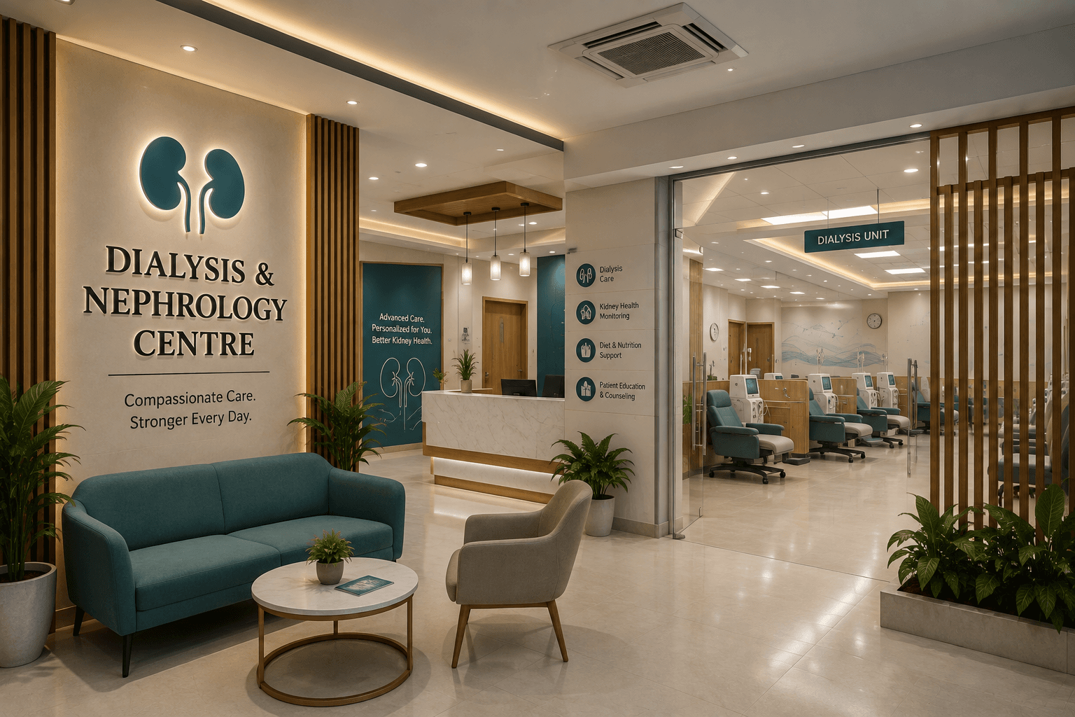 Dialysis & Nephrology Centre - CliniCity healthcare project